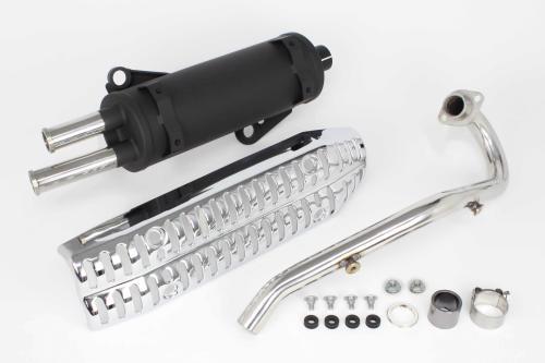 スペシャルパーツ武川 スクランブラーマフラー（モンキー125/2BJ