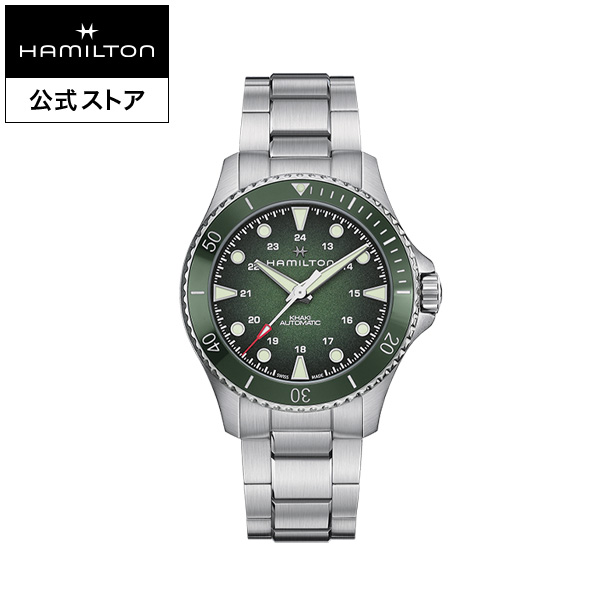 HAMILTON HAMILTON KHAKI NAVY SCUBA AUTO H82525160 （グリーン/ステンレスバンド） KHAKI NAVY メンズウォッチの商品画像