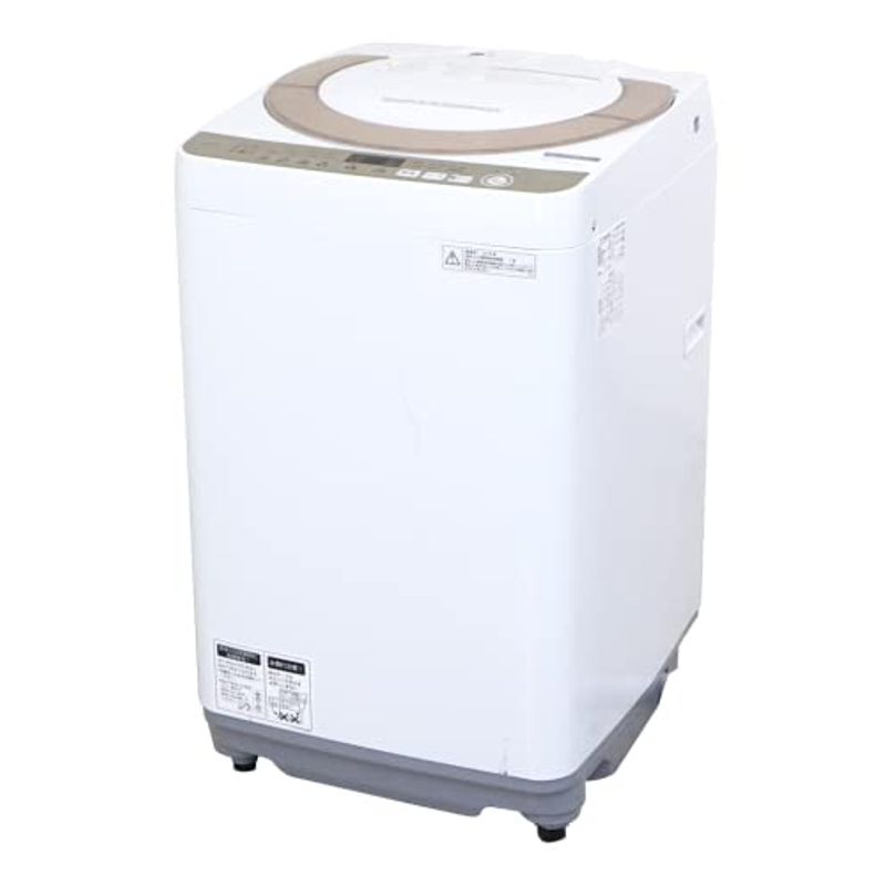 SHARP 全自動電気洗濯機 ES-KS70U-N （ゴールド系） 洗濯機本体 - 最