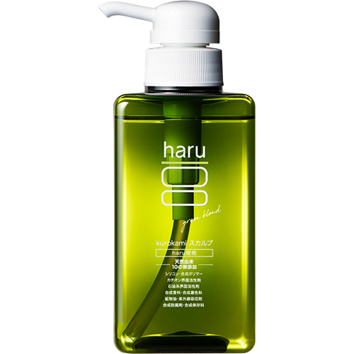 haru haru kurokami スカルプシャンプー ポンプ 400ml×1個 ヘア