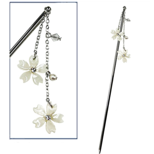  аксессуары sowa-ru(Accessoire) Sakura. декоративная шпилька KN14-RH серебряный рукоятка z