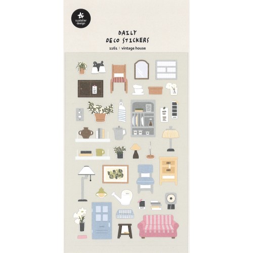 swatelie(suatelier)swatelie стикер vintage house рукоятка z