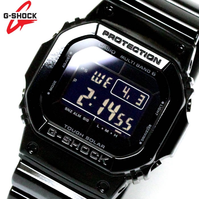カシオ G-SHOCK グロッシーブラックシリーズ GW-M5610BB-1（ブラック） メンズウォッチの商品画像