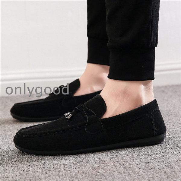  our shop popular! driving shoes men's Loafer shoes original leather shoes leather shoes shoes car driving flat shoes gentleman shoes light weight low repulsion . slide spring 