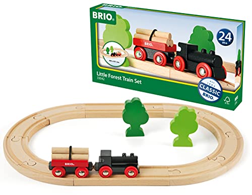 BRIO ( желтохвост o) маленький лес. основы направляющие комплект [ все 18 деталь ] объект возраст 2 лет ~ ( электропоезд игрушка из дерева направляющие ) 33042