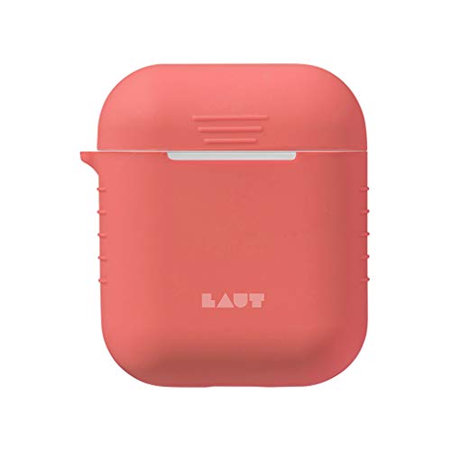 LAUT AirPods силиконовый чехол CORAL LAUT_AP_POD_P