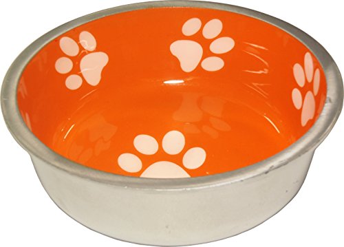 PLATZ PET SUPPLISES&amp;FUN( Platz ) собака для посуда majestic миска S размер Sunset orange 