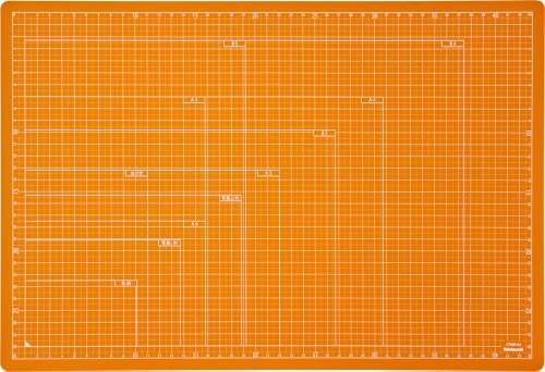 na бегемот cocos nucifera резчик коврик складной разрезной коврик A3 orange CTMO-A3OR