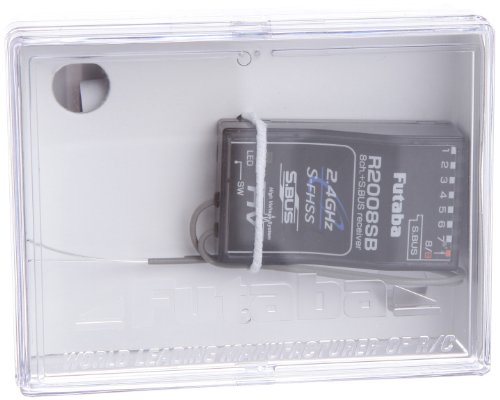 【新品】FUTABA R2008SB 1円～ Futaba R2008SB S-FHSS 2.4GHz 8ch + S.BUS レシーバー / RC