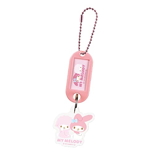  чай z Factory Sanrio именная бирка брелок для ключа My Melody H9.8×W3.6×D0.3cm SR-5541434MM