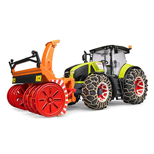  голубой da-Claas Axion950 трактор &amp; snow цепь * вентилятор BR03017