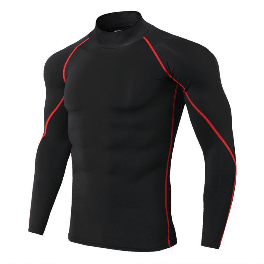  Golf wear men's long sleeve undershirt inner compression high‐necked contact cold sensation deodorization . water . sweat speed . spring summer autumn heat countermeasure ...