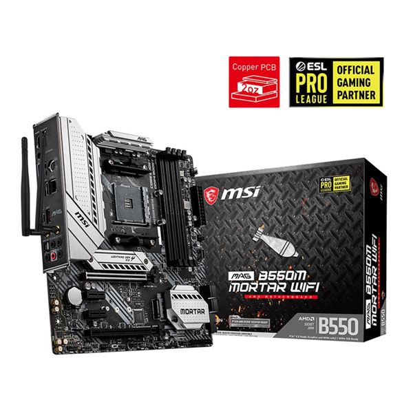 Msi Mag B550m Mortar Wifi Pcパーツマザーボード 最安値 価格比較 Yahoo ショッピング 口コミ 評判からも探せる