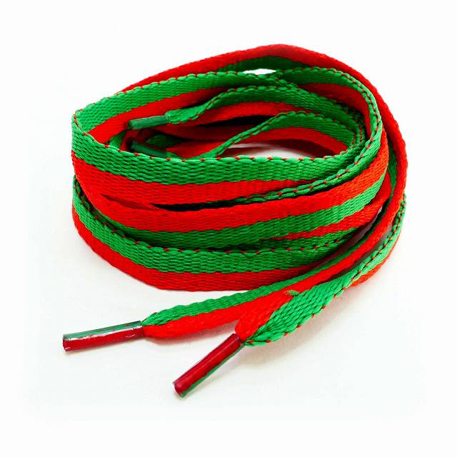 靴ひも スニーカー 靴紐 シューレース 105cm 赤 緑 2色 かわいい 子供 レディース メンズ 平紐 1足セット 2本入 Etsr 808 メール便ok Etsr 808 バラエティ雑貨 ハッピーパッチ 通販 Yahoo ショッピング