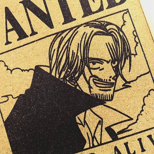 コルクボード ワンピース ONE PIECE シャンクス HB-516 メール便OK