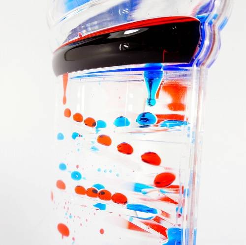 Liquid Motion 万華鏡・オイルタイマー まとめ売り オイルタイマー ブルー レッド コースターセット オイル時計 ドロップ