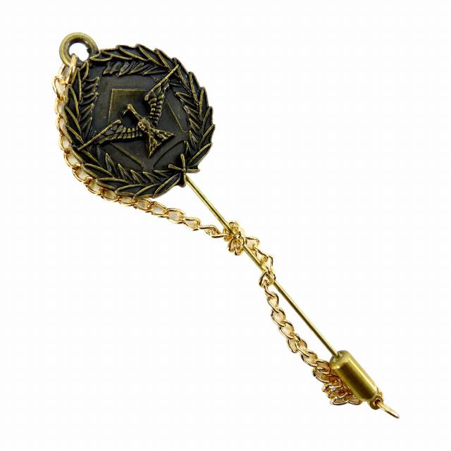 SVカメオ　ピンブローチ(ネオジオン袖付き部隊章モチーフ) SVカメオ ピンブローチ(ネオジオン袖付き部隊章モチーフ) 部隊章 ガンダム