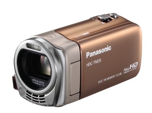 パナソニック ビデオカメラ HDC-TM35-N （クラシックゴールド） ビデオカメラ本体の商品画像