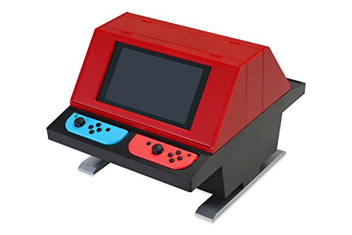 コロンバスサークル 対面型アーケードスタンド（Switch用） レッド CC-NSTAS-RD Nintendo Switch用その他周辺機器の商品画像