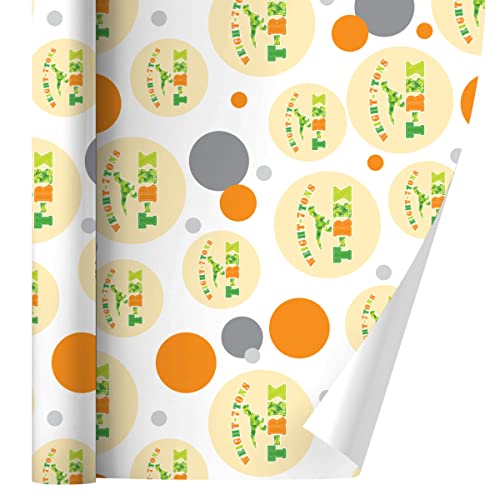 日本最大のブランド Train Dinosaur More Graphics Trex Wrappin Wrap Gift Premium Tons 7 Weight 包装紙 qhema Com