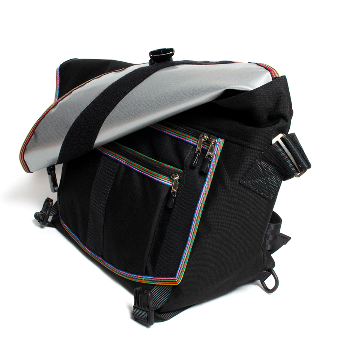 BAGABOObagab-Standard Messenger Bag standard messenger bag M black / multi trim 