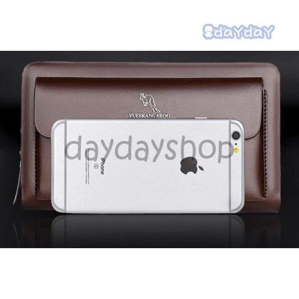  handbag men's black clutch bag second bag stylish formal commuting going to school smaller business bag bag 