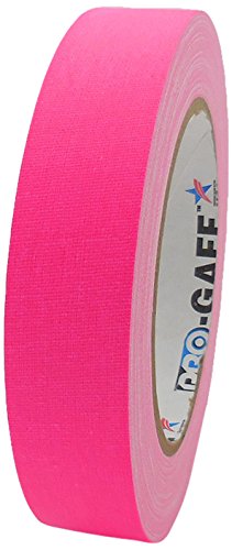 Pro Tapesga fur tape fluorescence pink 25mm x 45m camera tape GAFFER TAPE FLUORESCENT[ parallel imported goods ]