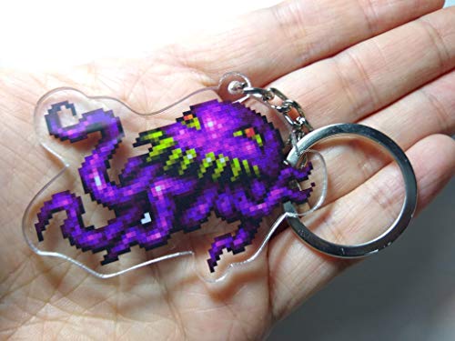  Final Fantasy 6 key holder Ultros key chain FF6 key chain [ parallel imported goods ]