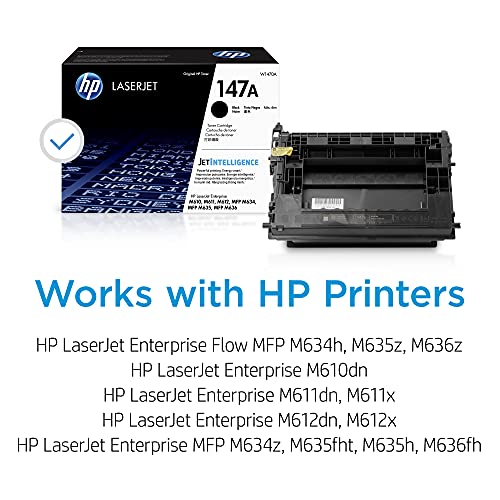 HP 147A black toner cartridge | HP LaserJet Enterprise M610 M611 M612 series HP LaserJet Enterprise MFP M6[ parallel imported goods ]