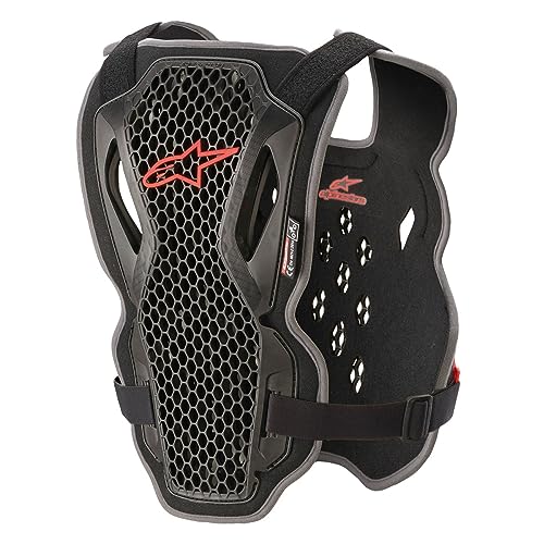 Alpinestars MX Vaio nik action chest protector XL/XXL size black / red [ parallel imported goods ]