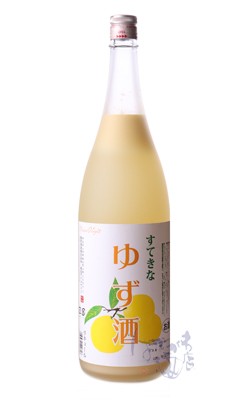 麻原酒造 麻原酒造 すてきなゆず酒 1800ml × 1本 果実酒の商品画像