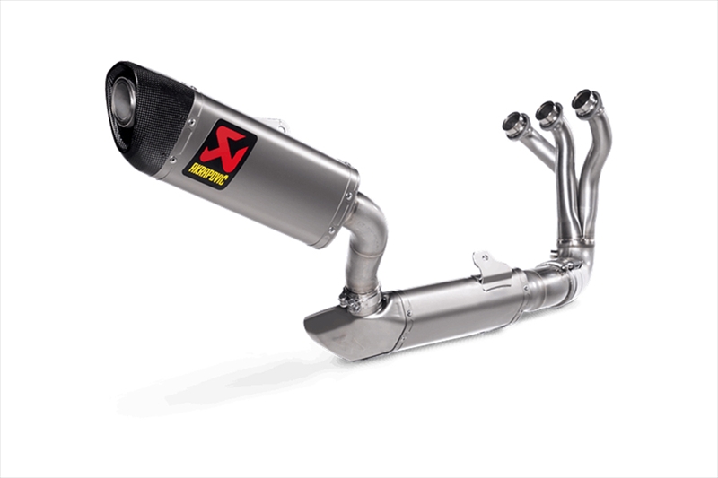 AKRAPOVIC RACING LINE JMCA認証マフラー チタン（MT-09/SP 21-23/8BL-RN69J）S-Y9R11-HAPTJPP バイク用フルエキゾーストの商品画像