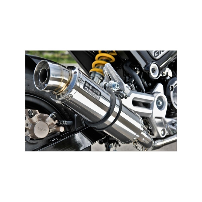 R-EVO ステンレスサイレンサー 政府認証（グロム 2021～/2BJ-JC92）G1001-53-008の商品画像