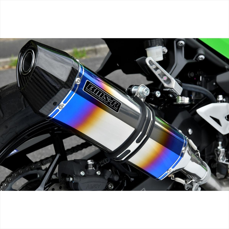 CORSA-EVOII ヒートチタン 政府認証（NINJA250 2022～/8BK-EX250Y）G433-65-P6Jの商品画像
