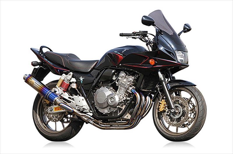 ワイバン マフラー チタンドラッグブルー（CB400SF/SB ’08-/EBL-NC42）WH10-01DBの商品画像