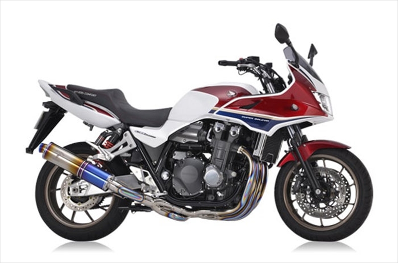 ワイバンクラシックR フルエキゾースト マフラー シングル Sタイプ/チタンドラッグブルー（CB1300SF/SB ’18～’20/2BL-SC54）MH32-S1CDの商品画像