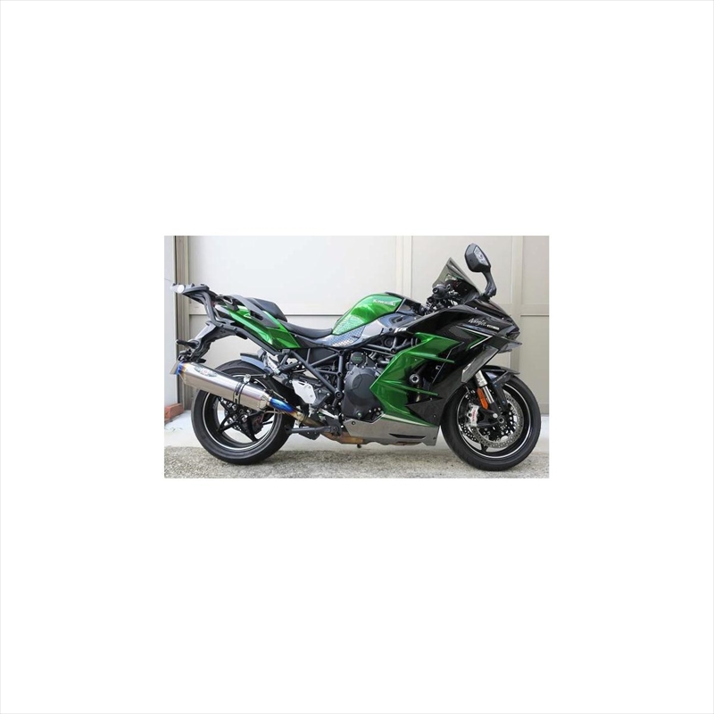 NASSERT Evolution Type II スリップオン TI/MB（Ninja H2 SX/SX SE 22）0222-KG8-MBの商品画像