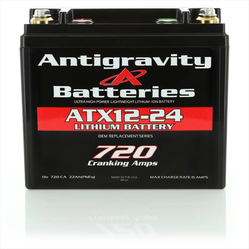  bike electrical series lithium battery 24 cell YTX12 OEM 25Ah 720CCA YTX12 interchangeable ANT-YTX12-24R send away for goods 