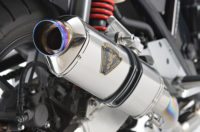 ワイバンR フルエキゾースト マフラー チタンポリッシュ（CB400SF/SB ’18-）WH34-S1STの商品画像