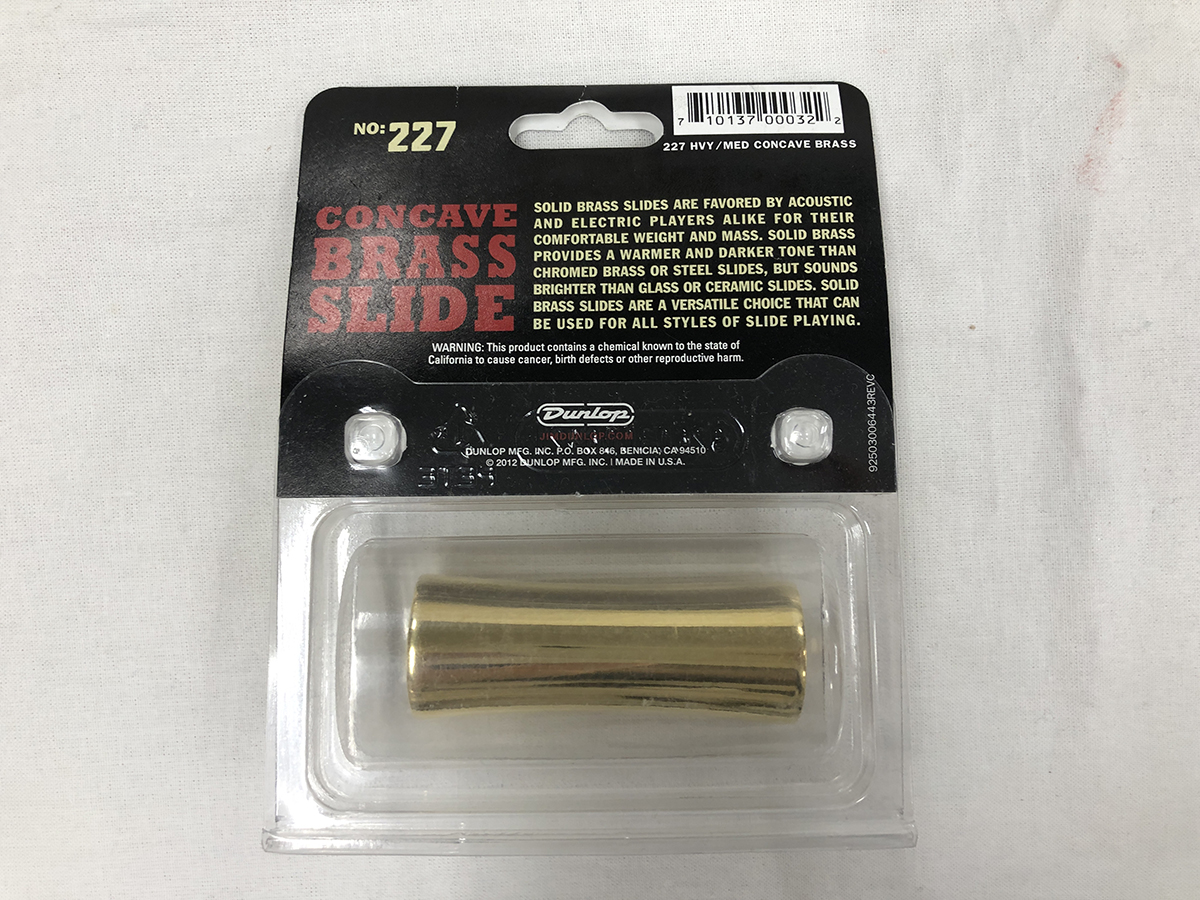  new goods #Jim Dunlop Jim Dunlop Concave Brass Slide 227 brass sliding * free shipping 