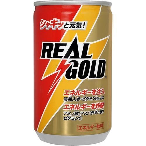 Coca Cola リアルゴールド 160ml 缶 × 90本 リアルゴールド エナジードリンクの商品画像