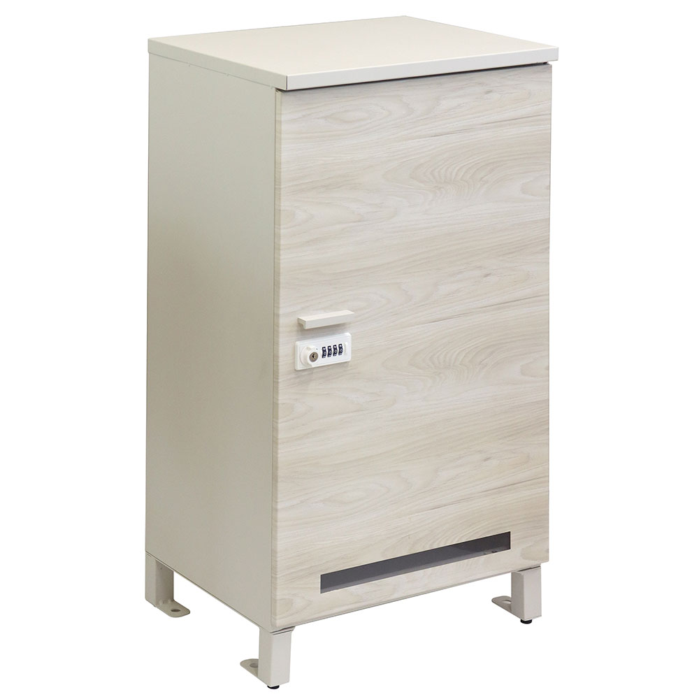 グレージュ / ホワイト木目