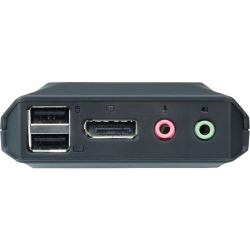 #ATEN KVM переключатель 2 порт /USB/DisplayPort/ кабель type ( wired с дистанционным пультом )[1153003:0][ витрина квитанция не возможно ]