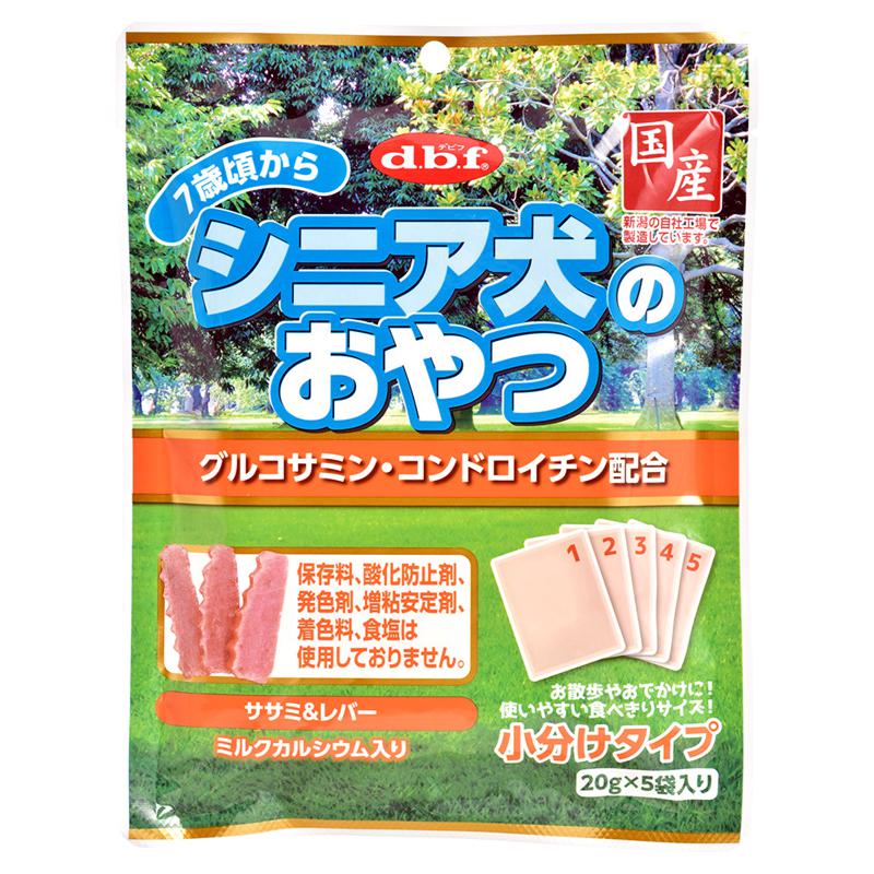 デビフ シニア犬のおやつ グルコサミン・コンドロイチン配合 100gの商品画像