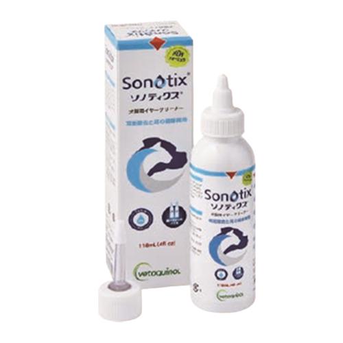 vetoquinol ベトキノール ソノティクス 犬猫用イヤークリーナー 118mL×1個 ペット用耳ケア用品の商品画像