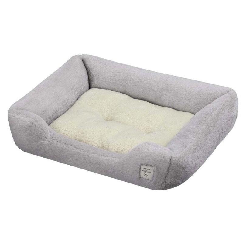 アイリスオーヤマ スクエアペットベッド グレー PSB-530の商品画像