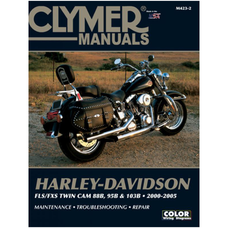 CLYMER motorcycle repair manual 2000~2005 Softail 