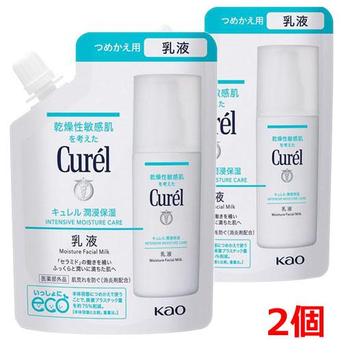 キュレル 潤浸保湿 乳液 つめかえ用 100ml×2本（医薬部外品）の商品画像