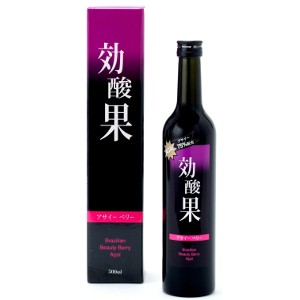 abios アビオス 効酸果 瓶 500ml×12 フルーツジュースの商品画像