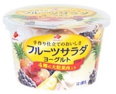  Hokkaido . индустрия фрукты салат йогурт 130g×12 шт [ прохладный рейс . доставка ]